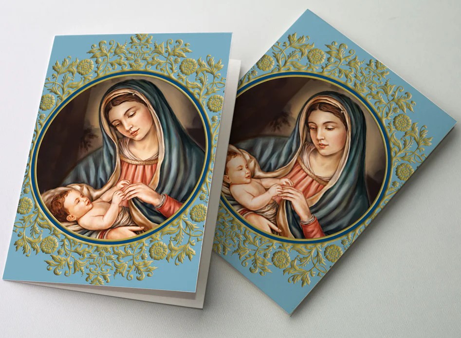 16CT MADONNA AND CHILD BOXED