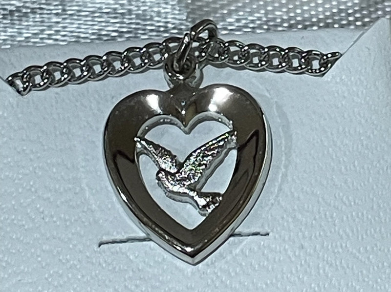 SS HEART W/HOLY SPIRIT INSIDE