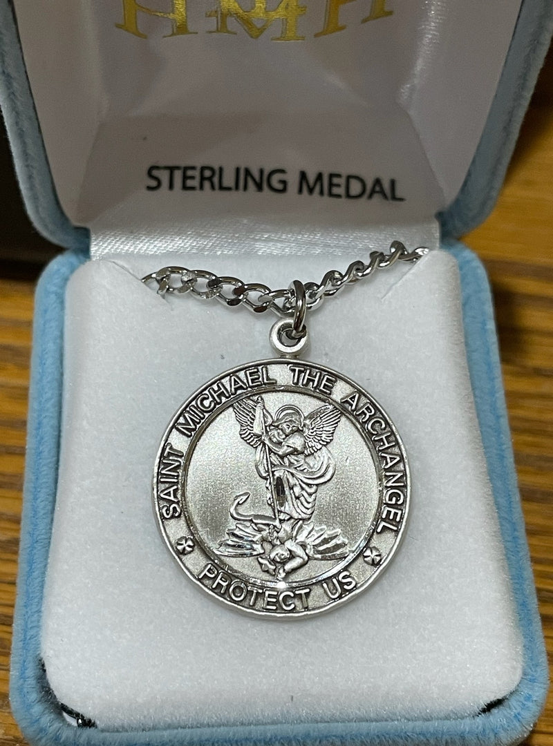 SS ROUND ST MICHAEL 24"