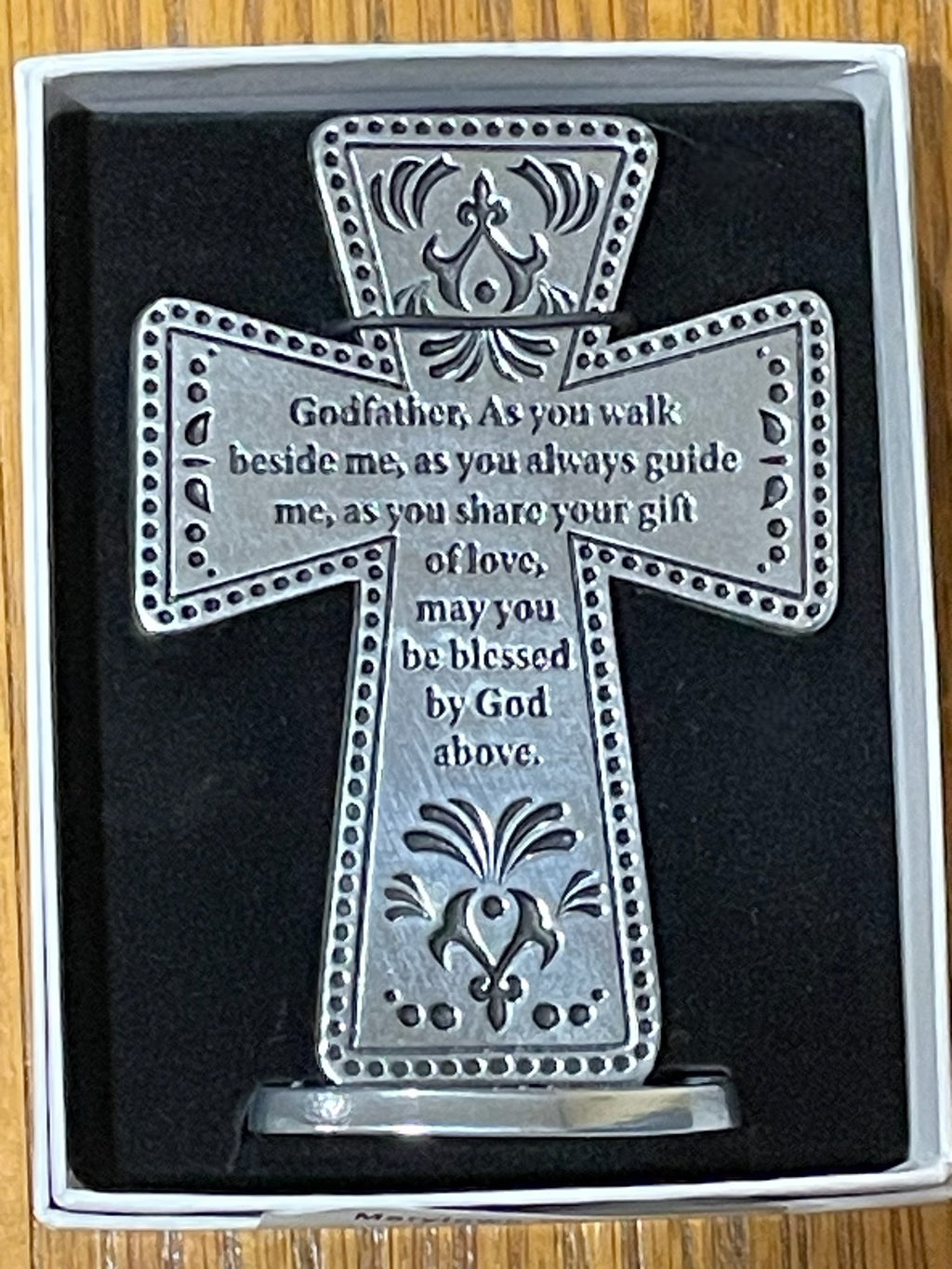 GODFATHER 3" STANDING CROSS