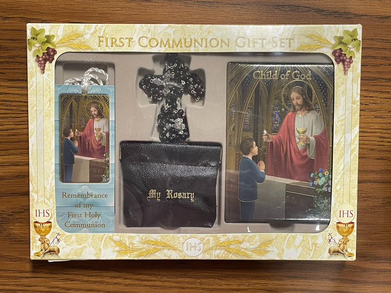 CHILD OF GOD COMM SET BOYS 6PC
