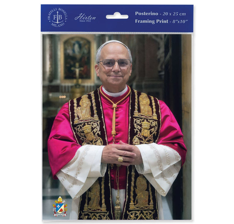 POPE LEO XIV 8X10 PRINT