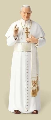 POPE ST JOHN PAUL II 6.25"