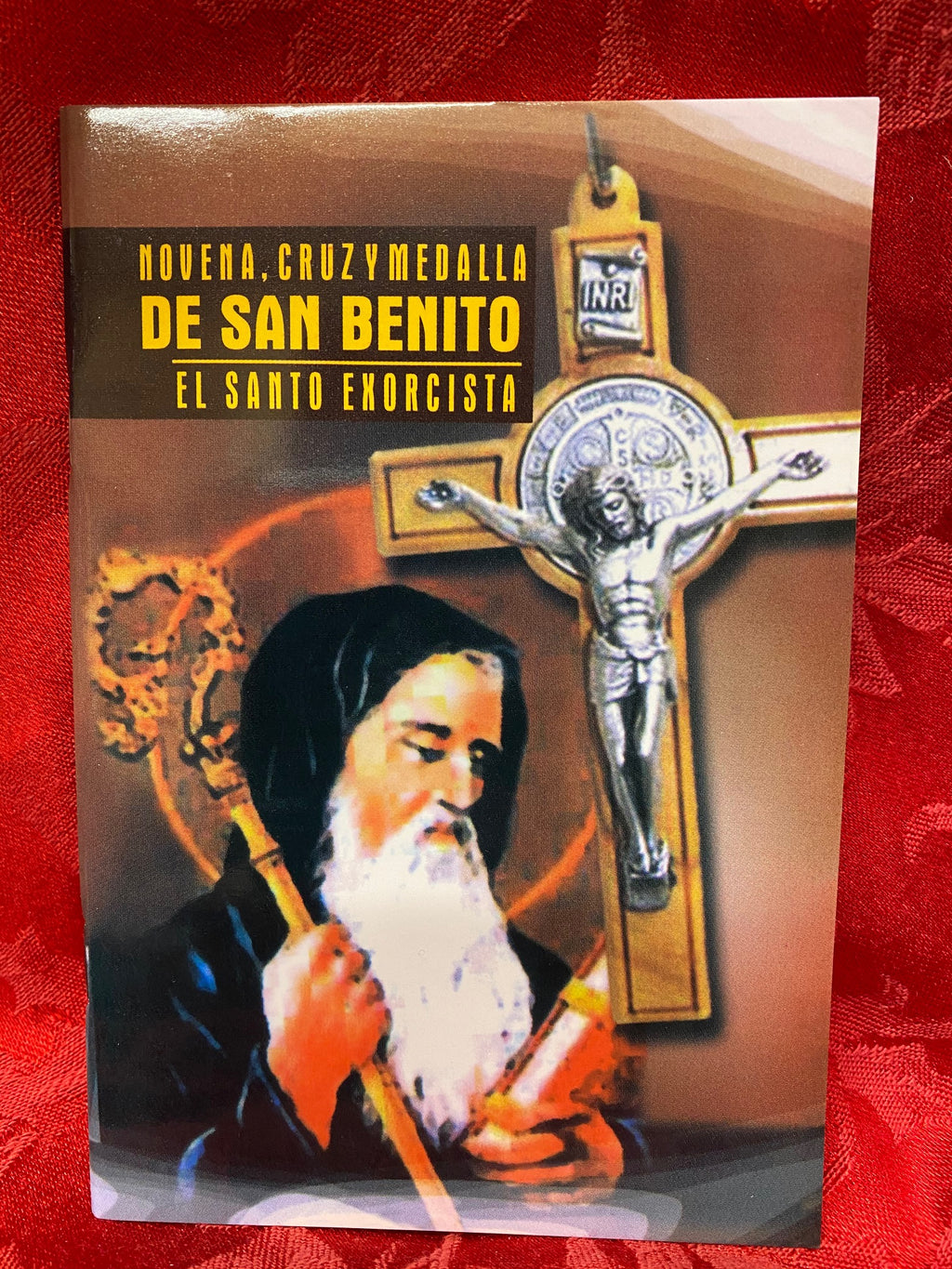 NOVENA.CRUZ Y MEDALLA DE SAN