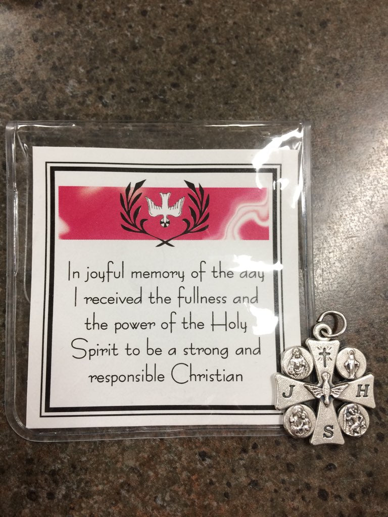 HOLY SPIRIT POCKET MEDAL