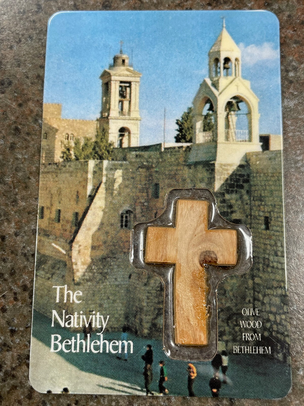 CROSS IN POCKET PRYR CARD/MEDA