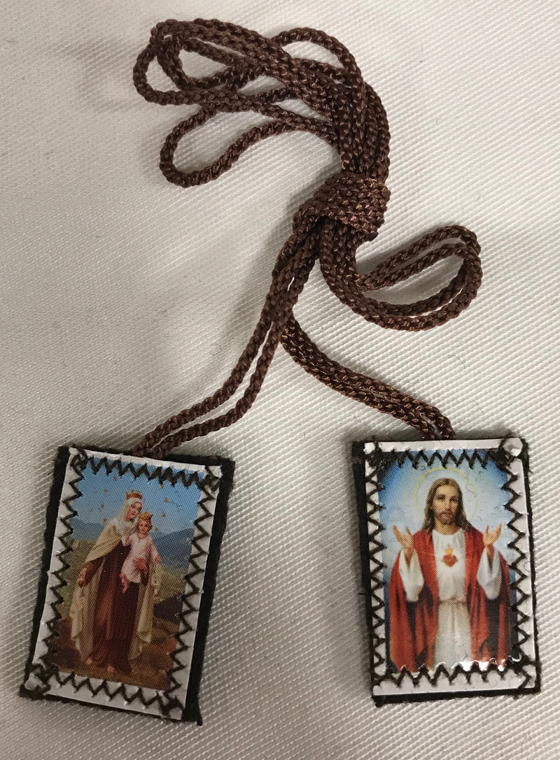 SACRED HT/MT CARM SM SCAPULAR