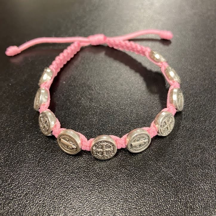 ST BENEDICT BRACELET PINK