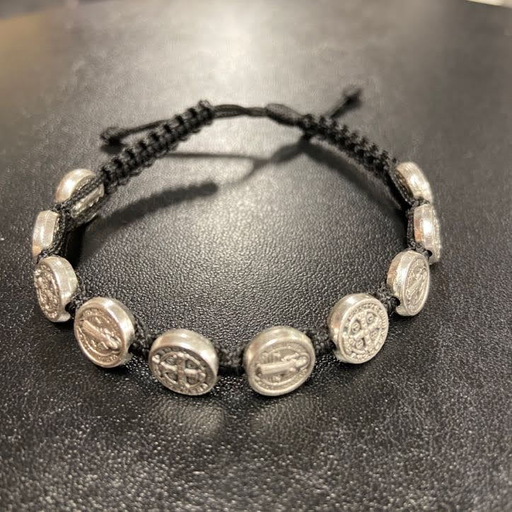 ST BENEDICT BRACELET BLACK