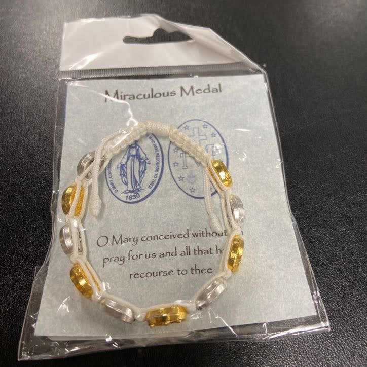 MIRACULOUS WHITE W/GOLD SILVER