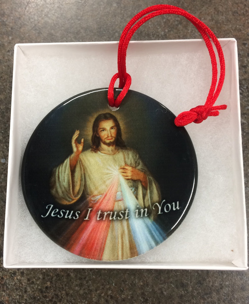 DIVINE MERCY ORNAMENT