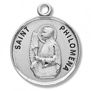 SS ST PHILOMENA MEDAL 18"CH/BX