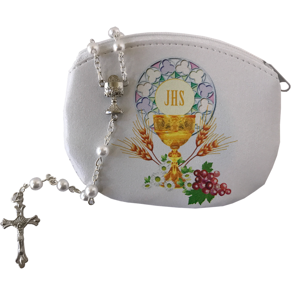 COMM ROSARY & POUCH SET GIRL