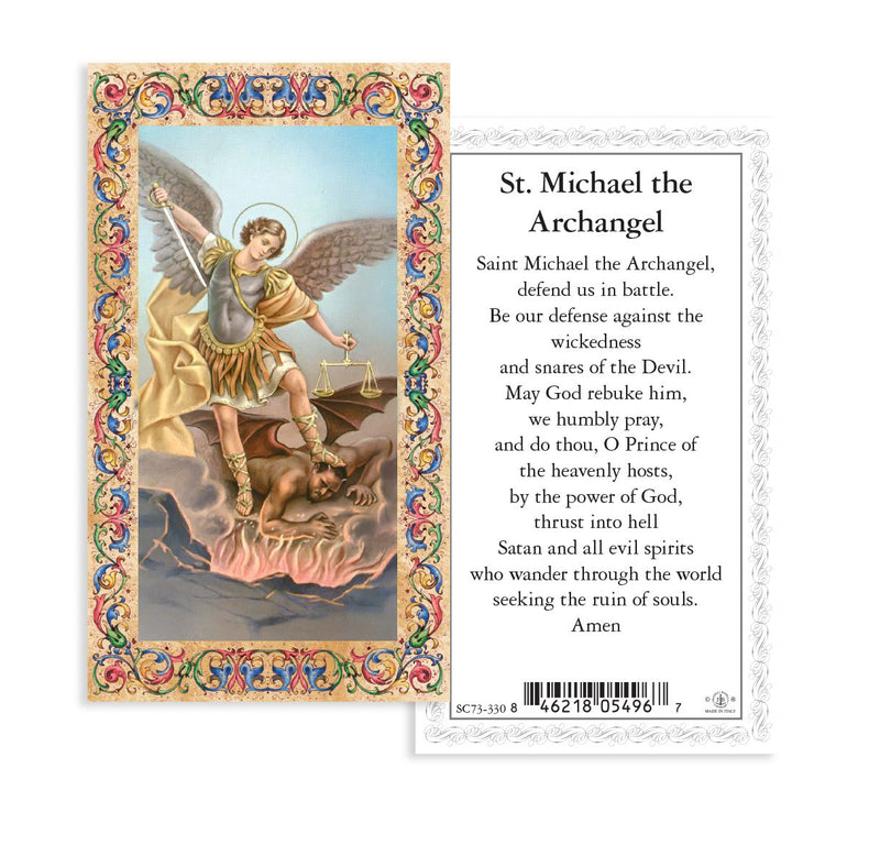 PATRON ST STATUE ST MICHAEL