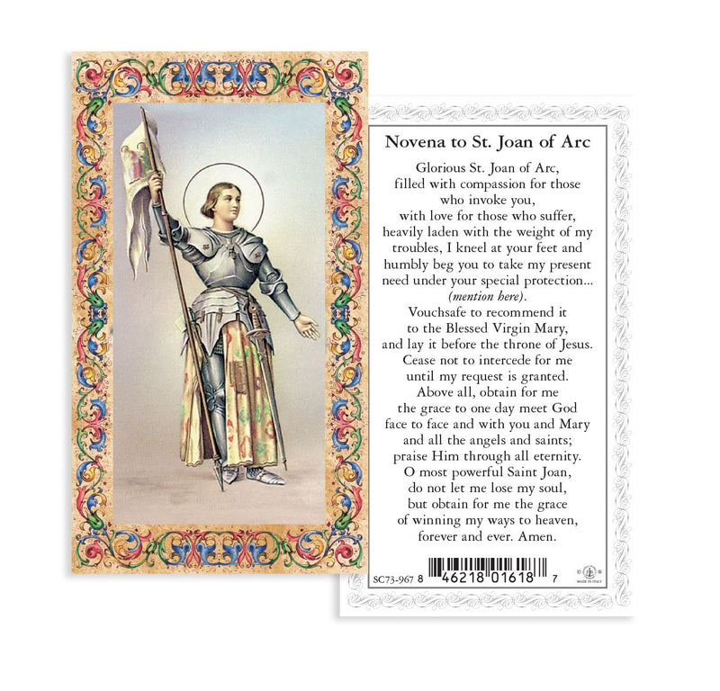 PATRON ST STATUE JOAN OF ARC