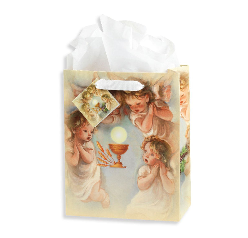 COMMUNION GIFT BAG ANGELS MED