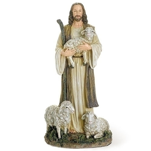 12" GOOD SHEPHERD FIGURE