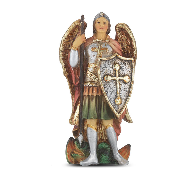 PATRON ST STATUE ST MICHAEL