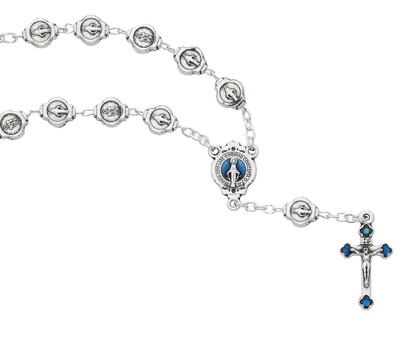 MIRACULOUS MEDAL AUTO ROSARY