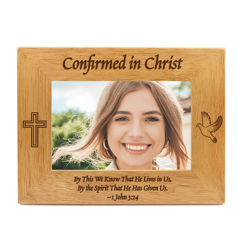 WOOD CONFIRMED IN CHRIST FRAME
