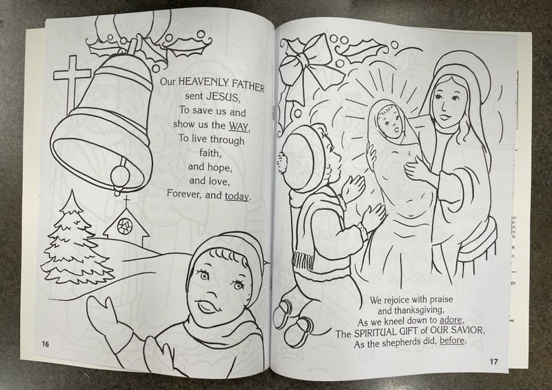 CHRISTMAS COLORING BOOK