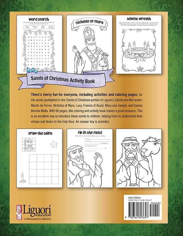 SAINTS OF CHRISTMAS ACTIVITY