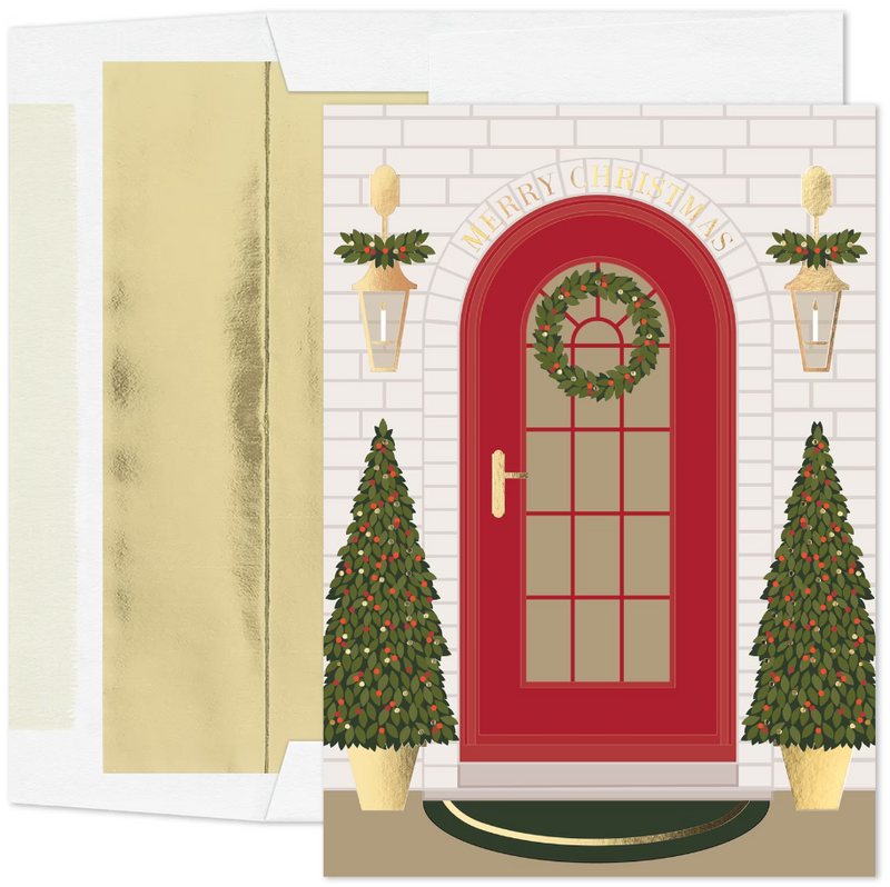 16CT FESTIVE FRONT DOOR BOXED