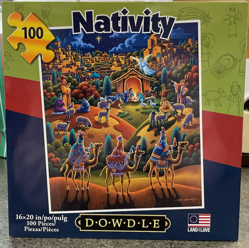 NATIVITY PUZZLE 100 PC