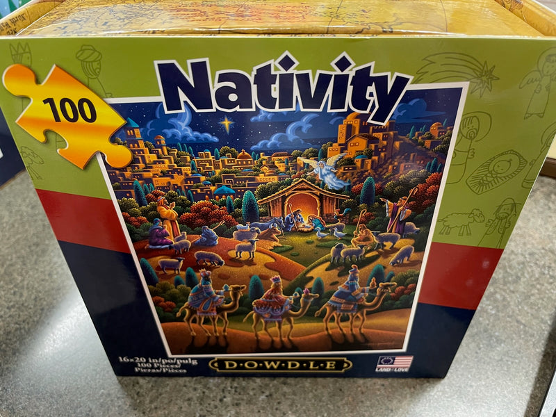 NATIVITY PUZZLE 100 PC