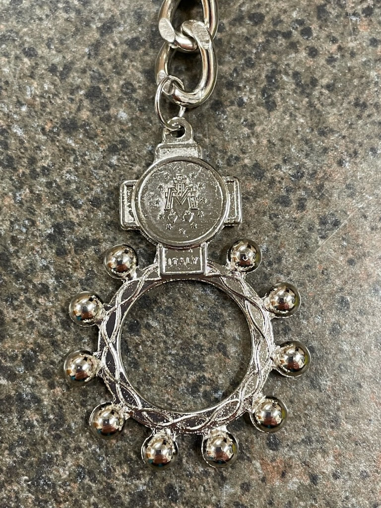 MIRAC ROSARY RING KEY RING