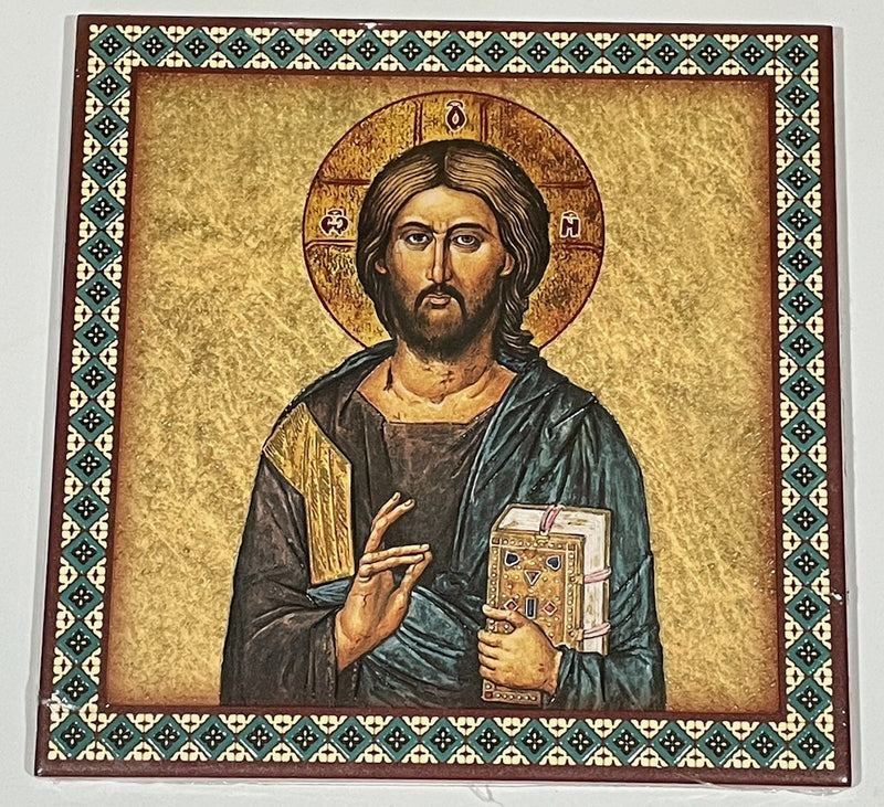 CHRIST TEACHER CERAMIC PLAQUE