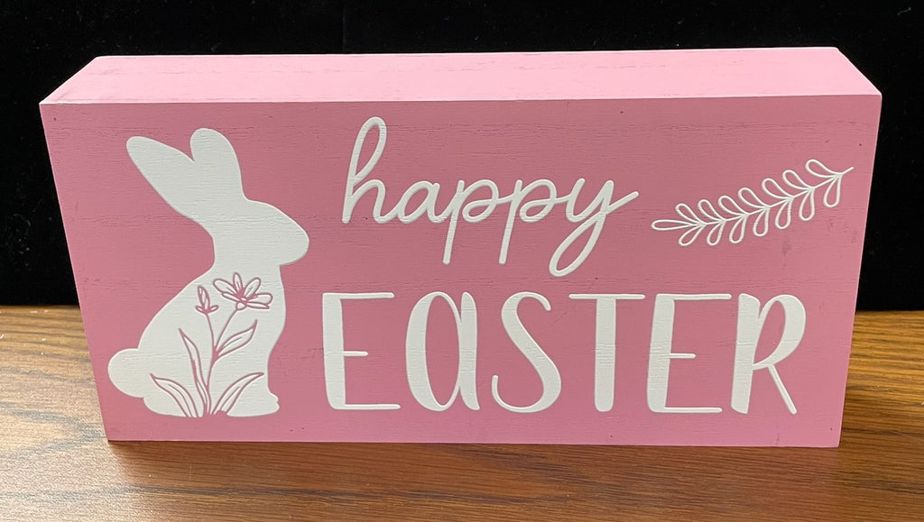 LARGE EASTER BLOCK PINK