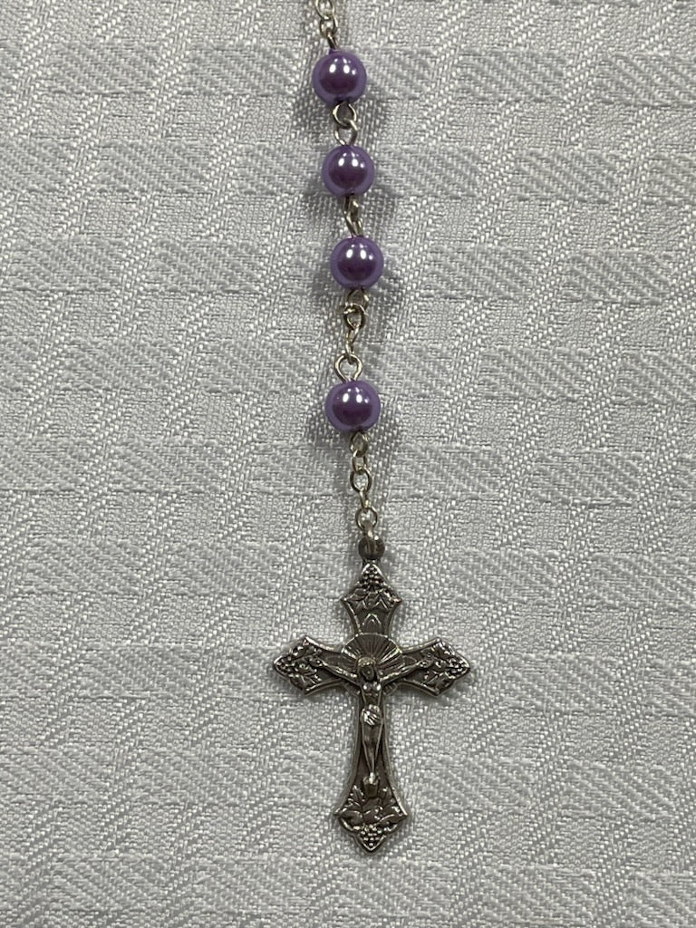 LIGHT AMETHYST ROSARY