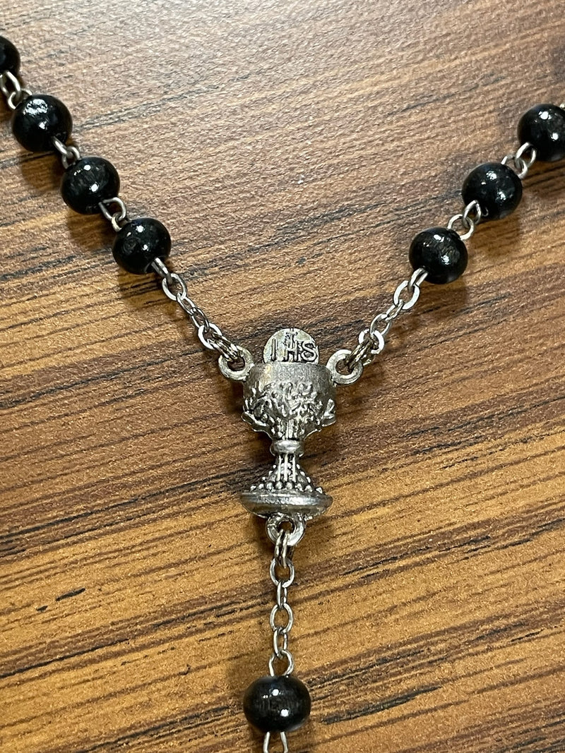 BLK 1ST COMMUNION ROSARY
