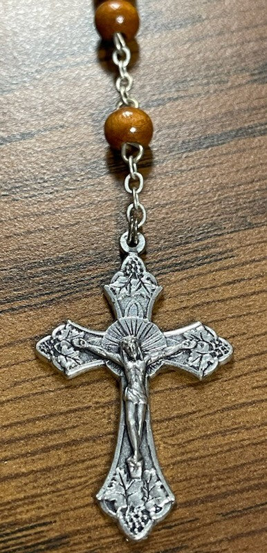 BROWN WOOD COMMUNION ROSARY
