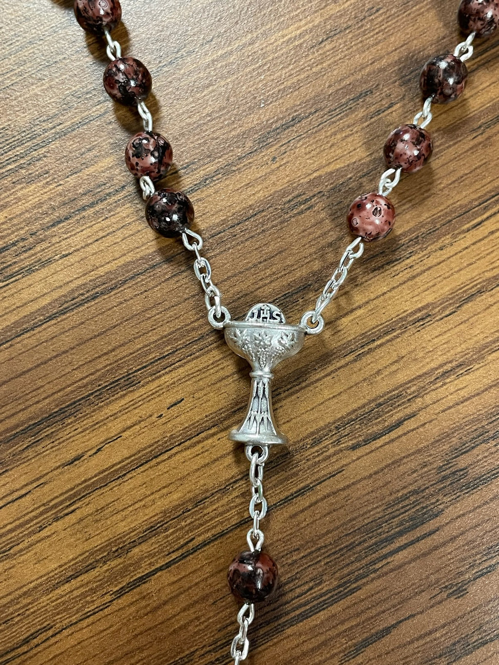 BROWN COMMUNION ROSARY