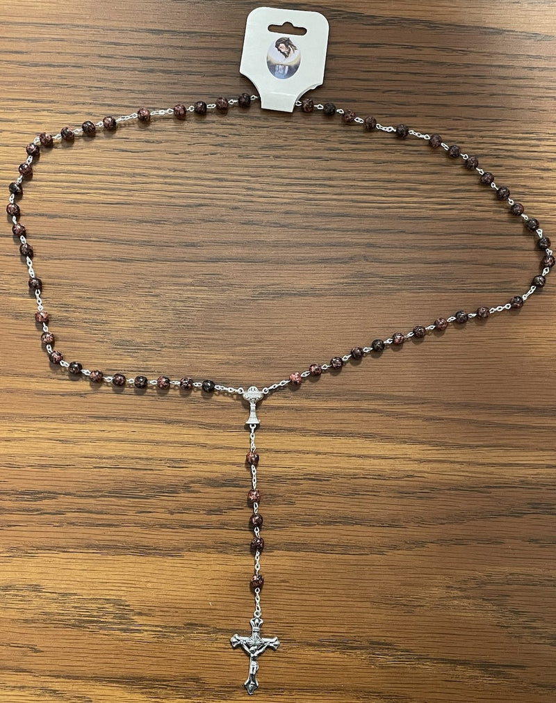 BROWN COMMUNION ROSARY