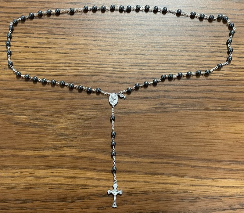 HEMATITE COMMUNION ROSARY