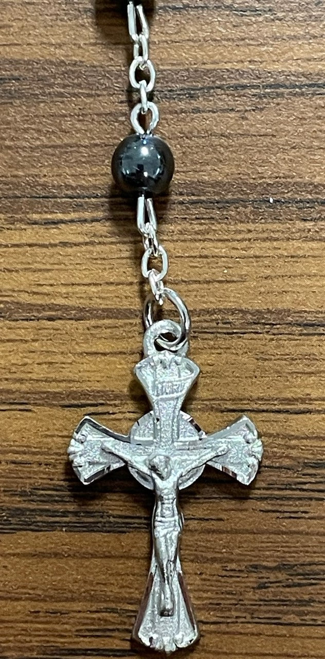 HEMATITE COMMUNION ROSARY