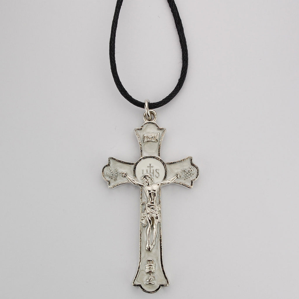 2" RHODIUM WHT HOLY MASS CFX