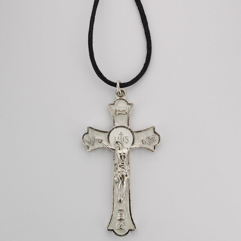 2" RHODIUM WHT HOLY MASS CFX