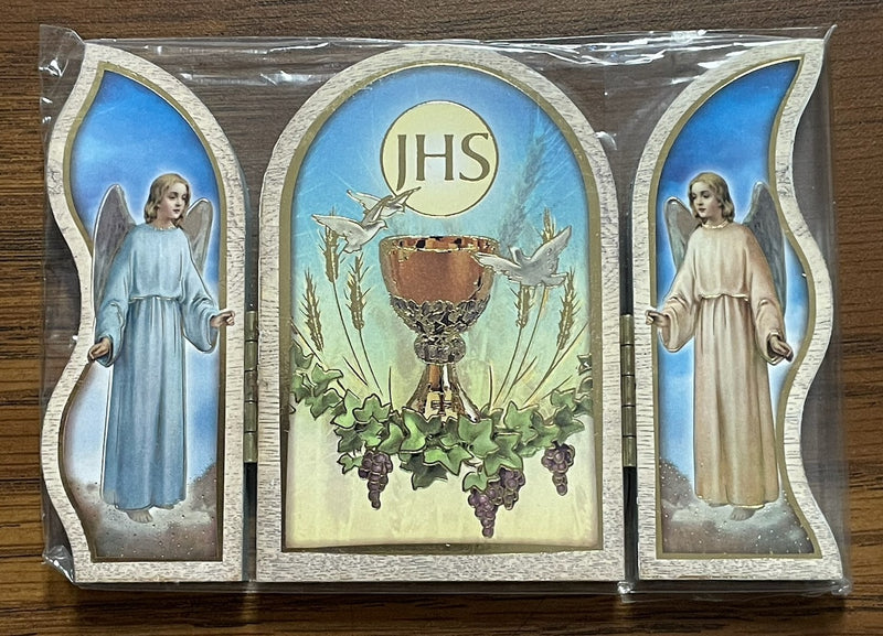 COMMUNION STANDING WH TRYPTYCH