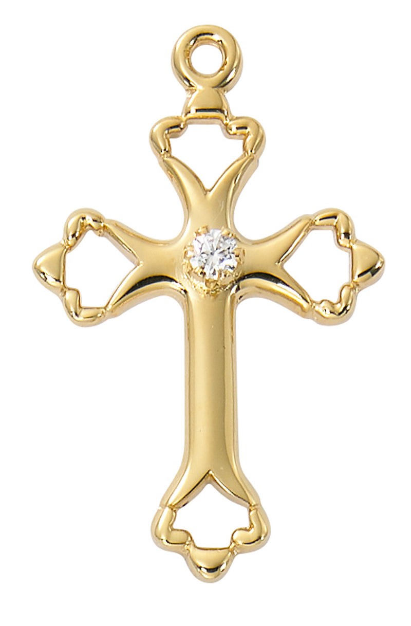 GS CROSS CZ STONE CNTR 16-18"