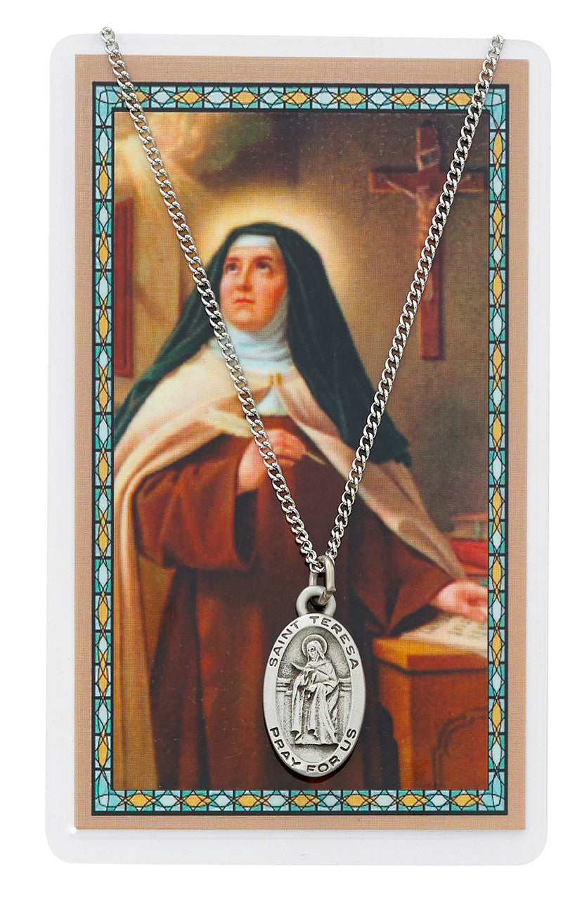 ST TERESA AVILA PRAYER CARD SE
