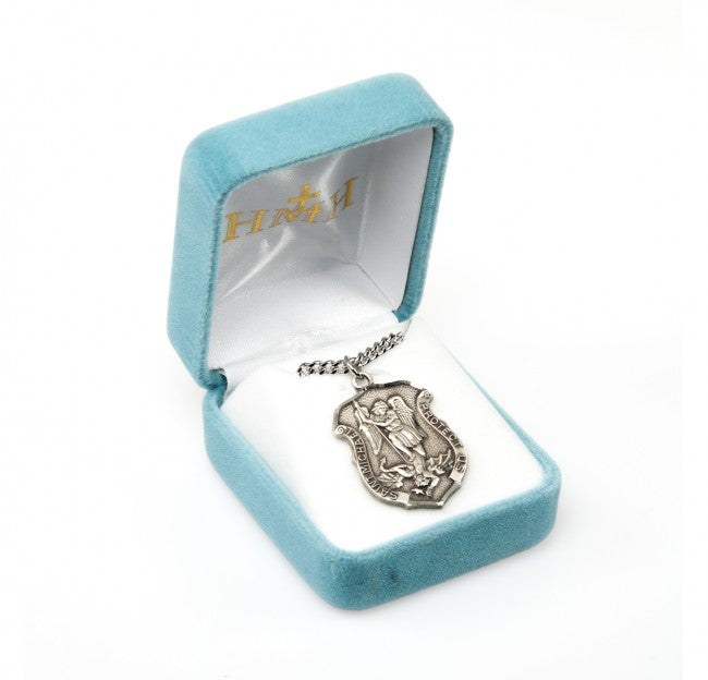 SS MED ST MICHAEL BADGE 24"