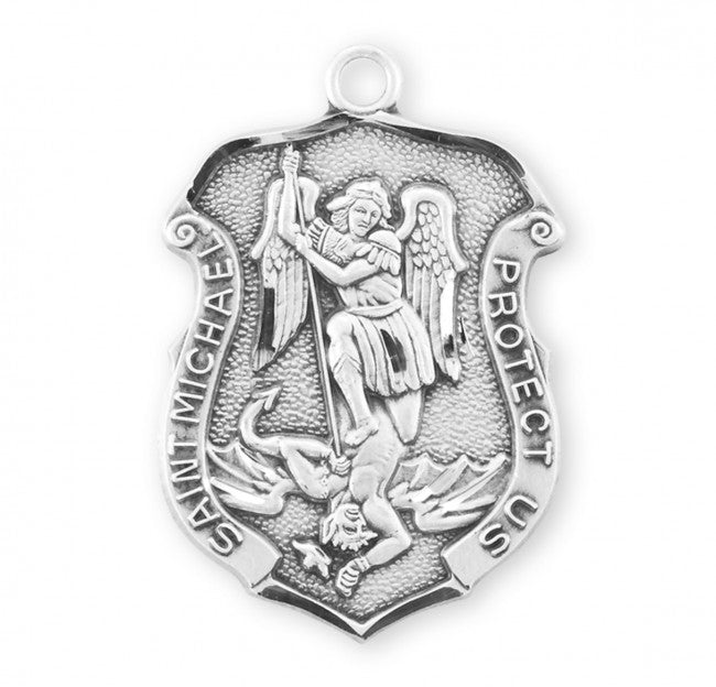 SS MED ST MICHAEL BADGE 24"