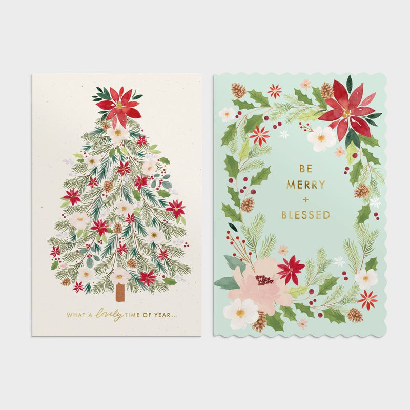 18CT BE MERRY LOVELY TIME BOX