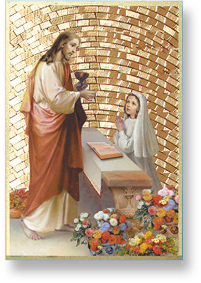 FIRST COMMUNION GIRL MOSAIC