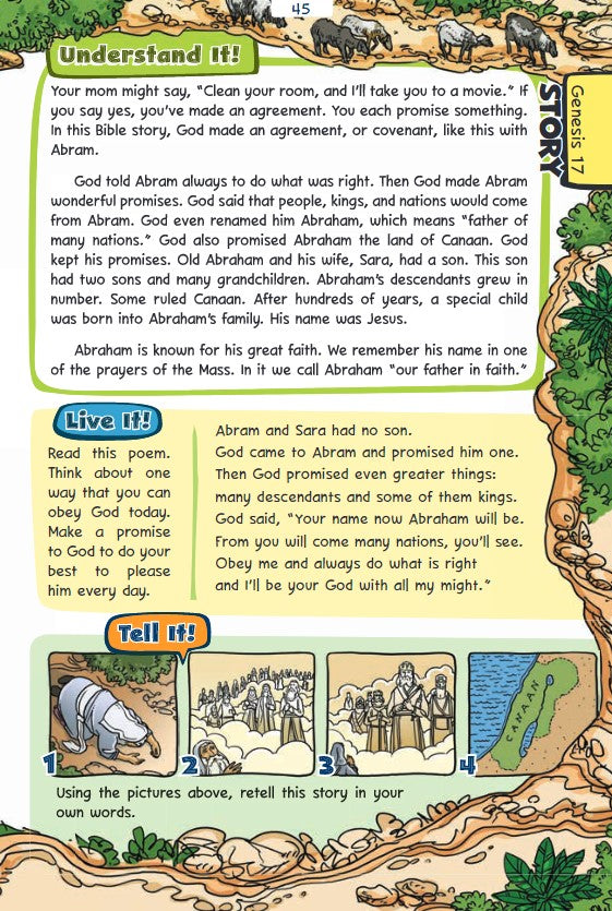 CATHOLIC CHILD BIBLE HARDCOVER