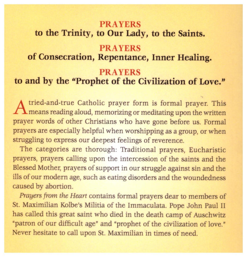 PRAYERS FROM THE HEART